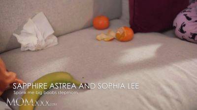 Sofia - Sofia Lee & Sapphire Astrea share a vibrator & scissoring orgasm - sexu.com