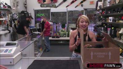 Gorgeous And Blonde Woman Walks In To Sell Puppies And - hotmovs.com