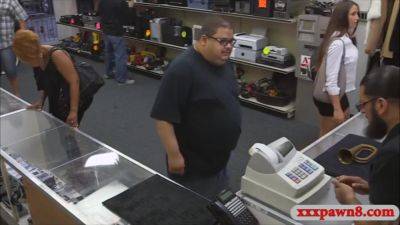 Curvy Babe Screwed By Nasty Pawn Keeper In His Pawnshop - hclips.com