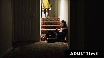 ADULT TIME - Brunette Babe Casey Calvert Succumbs To Whitney Wright's Lesbian Seduction Post-Divorce - hotmovs.com