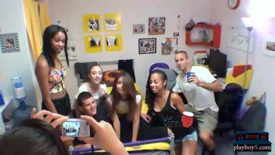 Dorm Room Party With College Teens - hclips.com