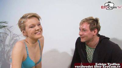 Meet - Meet and fuck at real first time german amateur casting - txxx.com - Germany