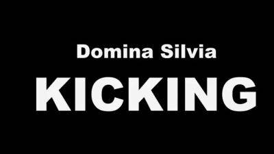 KinkyMistresses - Domina Silvia - Kicking - drtuber.com