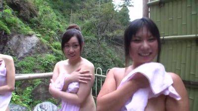 Hot Japanese Girls In Public Mixed Bath Group Sex - upornia.com - Japan