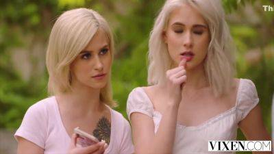 Petite Blonde Besties Seduce A Married Man 12 Min - upornia.com