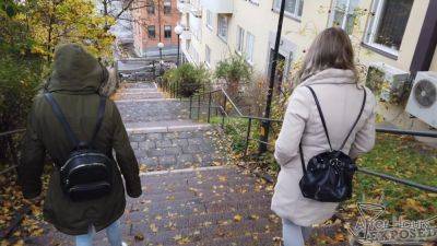 Holiday In Stockholm Turns Into 3waylesbian Glowstick Pussy Gaping Eating Party - hotmovs.com