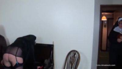 Horny Monk Fucks Old Chubby Nuns - hclips.com