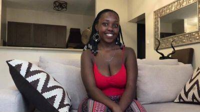Huge boobs African amateur fake casting - drtuber.com
