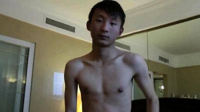 Fit Chinese Boy Bound Cum With Shower - drtuber.com - China