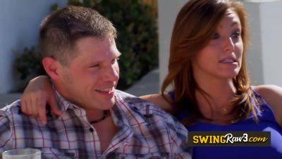 Naughty Swingers Get Exposed At The Red Room - videomanysex.com