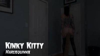 harliequinnx kinky kitty - drtuber.com