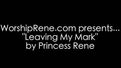 Princess Rene - Leaving My Mark - drtuber.com