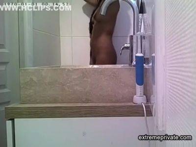 Indian Stepdaughter Spied In The Shower - hclips.com - India