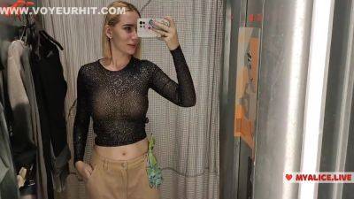 Try On Haul Transparent Clothes Completely See-through. At The Mall. See On Me In The - voyeurhit.com