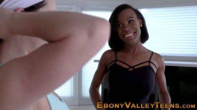 Watch this classy ebony teen get a hardcore cum dump in HD - sexu.com