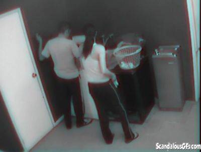 Dirty laundry room sex between teens - hotmovs.com