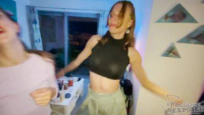 4way Lesbian Party On Vacation In Croatia Miss Pussycat Adriana Rebeka Ruby Sammy Pussy Licking Orgy - hotmovs.com - Croatia