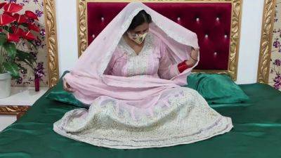 Indian Bride Amazing Sex With Big Dildo On Wedding Night - hclips.com - India
