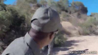 Black Border Officer Stretches A Sweet Booty Latinas Pu - hclips.com