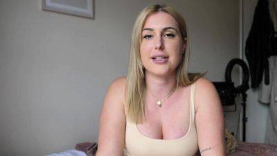 SPH busty solo femina talks dirty - drtuber.com - Britain