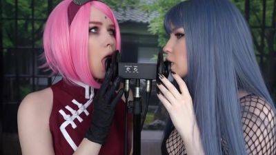 Asmr Hinata & Sakura - hclips.com