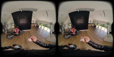 VR Conk cosplay with anal Captain Carter Virtual reality Porn - hotmovs.com