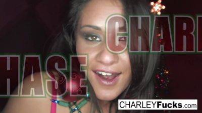 Charley Chase - Watch Charley Chase take on a massive Christmas dick in HD video - sexu.com