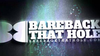 BAREBACKTHATHOLE Tony Bishop And Josh Stone Hot Bareback - drtuber.com