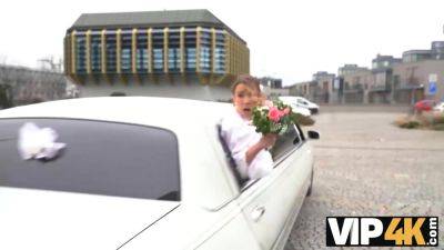 VIP4K. This babe will never forget their wedding after hot sex on wheels - txxx.com - Czech Republic