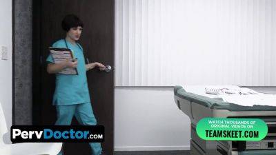 Jessica Ryan - Hot Assed Nurse Prepares Pretty Teen Patient For An Ass-Pounding Orgy - sexu.com