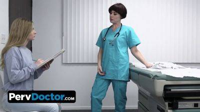 Jessica Ryan - Watch Harlow West & Jessica Ryan Get Prepared By Naughty Nurse While Getting Dildo-Fucked - sexu.com