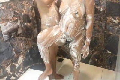 Step Mom And Stepson Bathing Erotically Rubbing Bath - desi-porntube.com - India