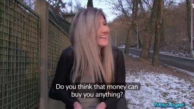 Cute Blonde Russian Chick Loves Sex For Qui - Lee Anne And Tomas Jondi - hclips.com - Russia
