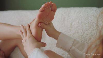 Foot & Pussy Worship - upornia.com