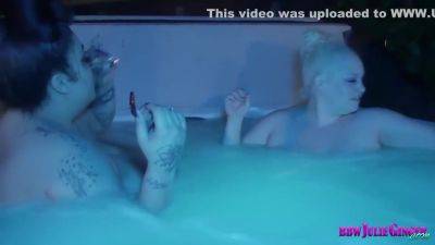 Big Beautiful Women Hottub Lesbian 3some Sex - upornia.com