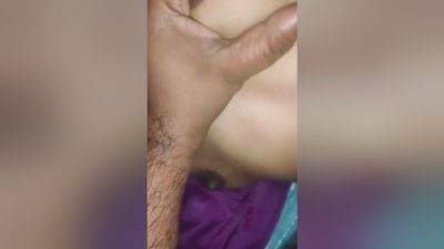 Indian Telugu Tamil Homemade Wife Boobs Pressing - desi-porntube.com - India