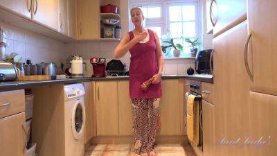 Free Premium Video Your Mature Stepmom Mrs. Maggie Gives You Joi In The Kitchen With Aunt Judys - hotmovs.com - Britain