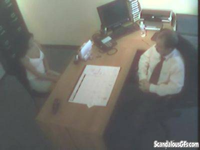 Office whore fucks the boss man at work - hotmovs.com