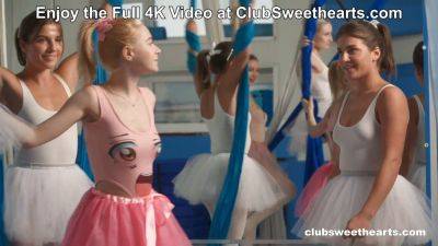 Clubsweethearts unleashed their ballerina skills with a hot sextoy show - Luna Ray, Sofi Sey, and Margo Von - sexu.com