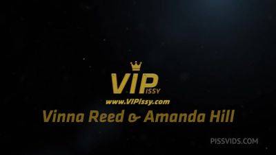 Dining For Two with Vinna Reed,Amanda Hill by VIPissy - PissVids - hotmovs.com