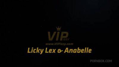 Licky&Anabelle with Anabelle,Licky Lex by VIPissy - PissVids - hotmovs.com