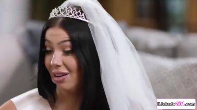 Holly Day - Bride Licking Lesbian Bff Before Wedding - Holly Day - upornia.com