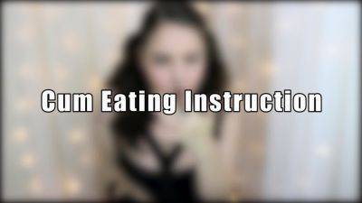 haunter hexx joi w cum eating instruction xxx video - drtuber.com