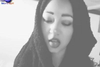 Saturno Squirt, The Sexiest Latin Babe, Transforms Into A Real Witch And Makes A Sexual Spell For Her Most Lustful Fans - desi-porntube.com
