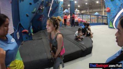 Thai Climber Girlfriend Was Not Very Good At It But She Was Better At Sex - hclips.com - Thailand