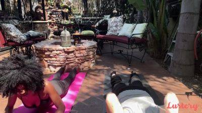 Nicole Kitt - Its International Day Of Yoga With Nicole Kitt - upornia.com