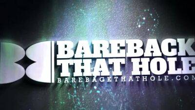 BAREBACKTHATHOLE Hairy Damon Andros Barebacks Stephen Harte - drtuber.com