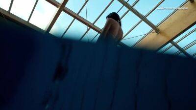 Watch Alla Swim Naked In The Hot Pool - upornia.com - Russia