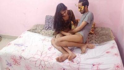 Cute Indian Slim Skinny Girlfriend Lets Me Cum Inside Her Tight Pussy - hotmovs.com - India