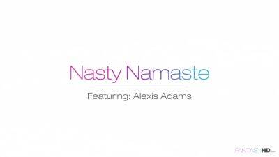 Alexis Adams - Alexis Adams In Namaste Fucked After Stretching - hotmovs.com - county Adams